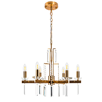 Купить Подвесная люстра Crystal Lux Marron SP6 Brass в Туле