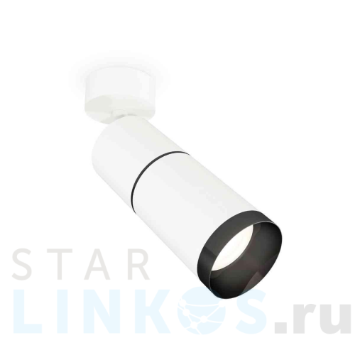 Купить с доставкой Комплект накладного светильника Ambrella light Techno Spot XM6312011 SWH/PBK белый песок/черный полированный (A2202, C6301, A2061, C6312, N6131) в Туле