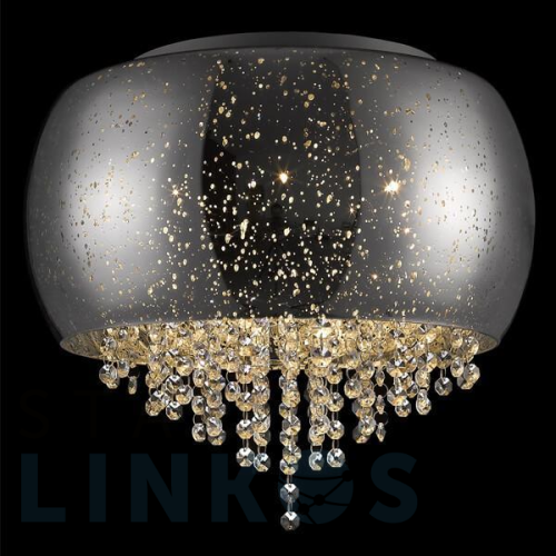 Купить Потолочная люстра Zumaline Vista C0076-05K-F4GR за 40 960 руб. в Туле Купить с доставкой Потолочная люстра Zumaline Vista C0076-05K-F4GR в Туле