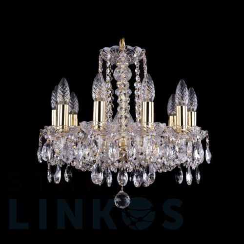 Купить Подвесная люстра Bohemia Ivele 1402/10/141 G за 32 202 руб. в Туле Купить с доставкой Подвесная люстра Bohemia Ivele 1402/10/141 G в Туле