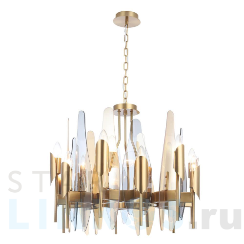 Купить Подвесная люстра Crystal Lux Casa SP-PL12 Brass за 64 900 руб. в Туле Купить с доставкой Подвесная люстра Crystal Lux Casa SP-PL12 Brass в Туле