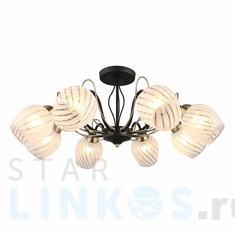 Купить Потолочная люстра Omnilux Garda OML-65507-08 за 7 840 руб. в Туле фото 2 Купить с доставкой Потолочная люстра Omnilux Garda OML-65507-08 в Туле фото 2