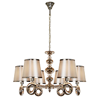 Купить Подвесная люстра iLamp Brooklyn P2401-6 Nickel в Туле