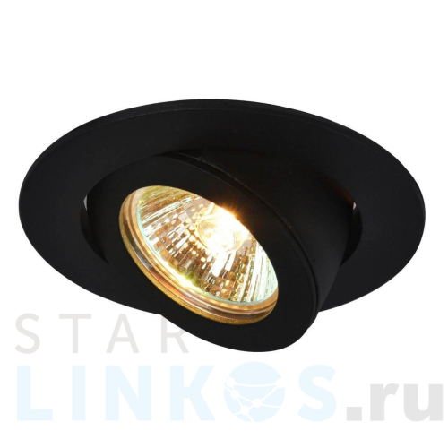 Купить с доставкой Встраиваемый светильник Arte Lamp Accento A4009PL-1BK в Туле