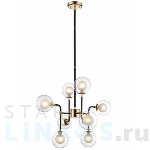 Купить Подвесная люстра Zumaline Riano P0454-08C-SDGF за 48 650 руб. в Туле Купить с доставкой Подвесная люстра Zumaline Riano P0454-08C-SDGF в Туле