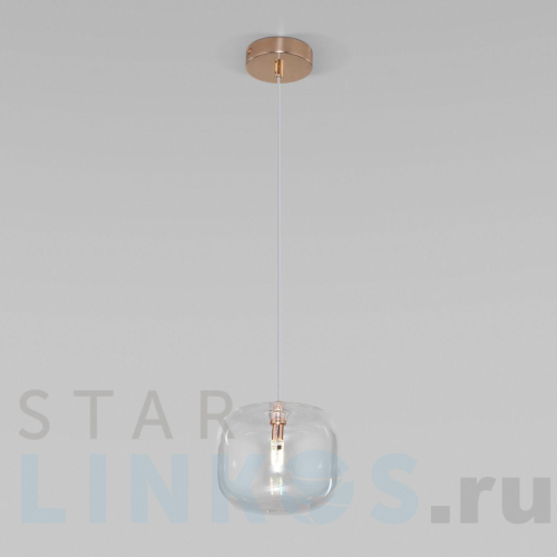 Купить с доставкой Подвесной светильник Eurosvet Jar 50129/1 золото в Туле