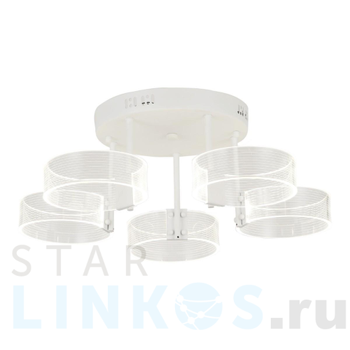 Купить Потолочная светодиодная люстра MyFar Vinsent MR1871-5CL за 19 795 руб. в Туле Купить с доставкой Потолочная светодиодная люстра MyFar Vinsent MR1871-5CL в Туле