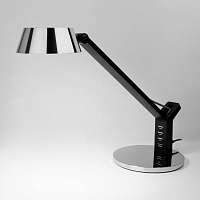 Купить Настольная лампа Eurosvet Slink 80426/1 черный/серебро в Туле