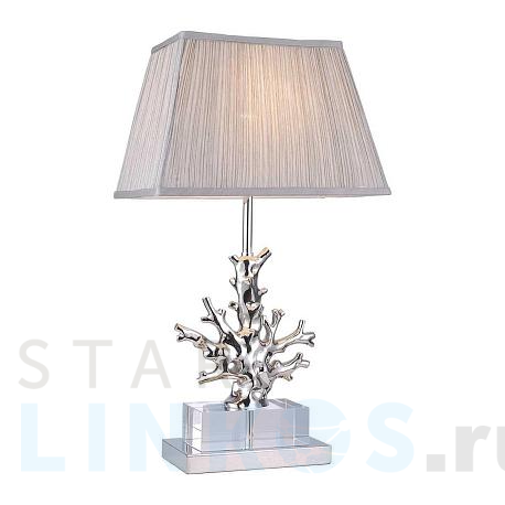 Купить с доставкой Настольная лампа Garda Decor Silver Coral K2BT-1004 в Туле фото 2