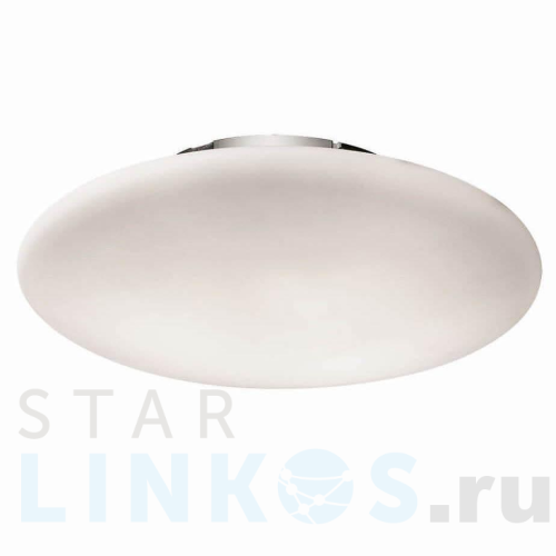 Купить с доставкой Потолочный светильник Ideal Lux Smarties Pl2 D40 Bianco 032047 в Туле