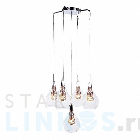Купить Подвесной светильник Azzardo Elektra 5 AZ1690 за 65 280 руб. в Туле фото 2 Купить с доставкой Подвесной светильник Azzardo Elektra 5 AZ1690 в Туле фото 2