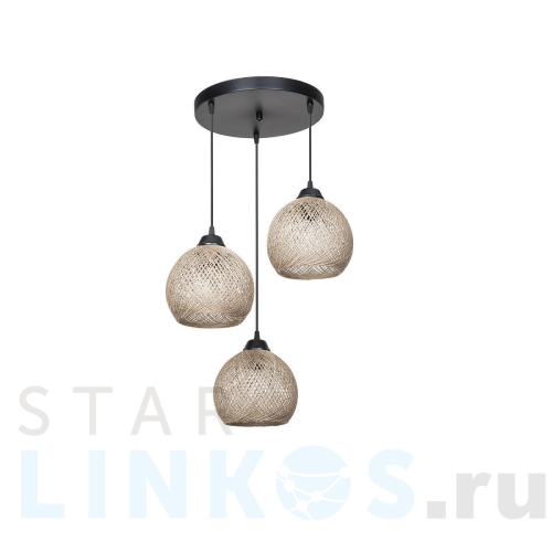 Купить Подвесная люстра Toplight Lizbeth TL1612R-03BG за 6 200 руб. в Туле Купить с доставкой Подвесная люстра Toplight Lizbeth TL1612R-03BG в Туле