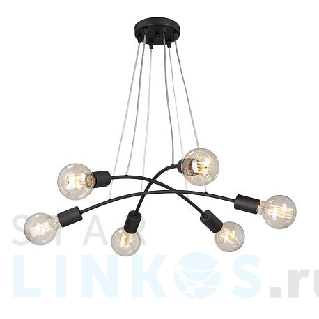 Купить Подвесная люстра Vitaluce V4989-1/6S за 6 276 руб. в Туле фото 2 Купить с доставкой Подвесная люстра Vitaluce V4989-1/6S в Туле фото 2