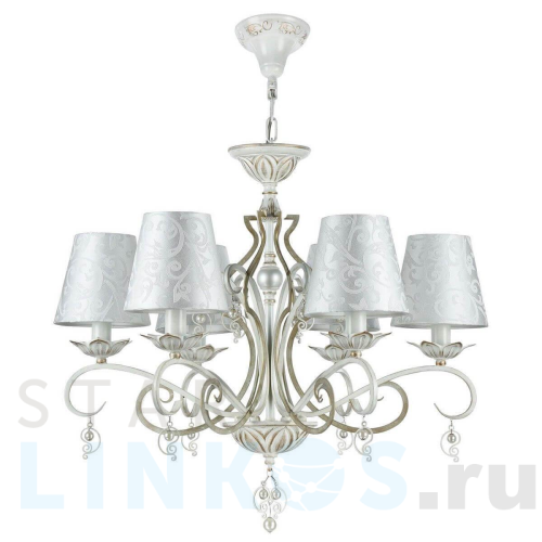 Купить Подвесная люстра Maytoni Monile ARM004-06-W за 29 754 руб. в Туле Купить с доставкой Подвесная люстра Maytoni Monile ARM004-06-W в Туле