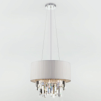 Купить Подвесная люстра Eurosvet Amantea 10122/6 хром/прозрачный хрусталь Strotskis Smart в Туле