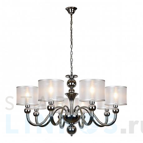 Купить Подвесная люстра iLamp Spring RM1690/8CR за 32 490 руб. в Туле фото 2 Купить с доставкой Подвесная люстра iLamp Spring RM1690/8CR в Туле фото 2