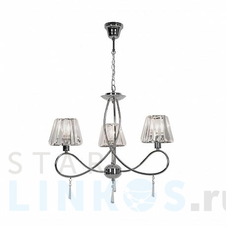 Купить Подвесная люстра Zumaline Paria P15090-3 за 29 410 руб. в Туле фото 2 Купить с доставкой Подвесная люстра Zumaline Paria P15090-3 в Туле фото 2