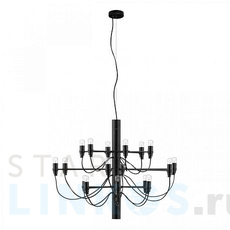 Купить Подвесная люстра Loft IT Gino 10196/650 Black за 28 370 руб. в Туле фото 2 Купить с доставкой Подвесная люстра Loft IT Gino 10196/650 Black в Туле фото 2