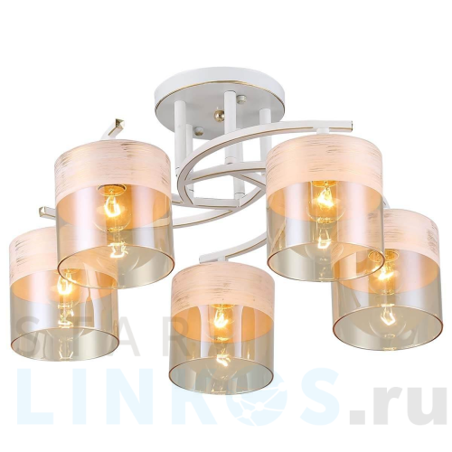 Купить Потолочная люстра Rivoli Constancia 9081-305 Б0052679 за 8 168 руб. в Туле Купить с доставкой Потолочная люстра Rivoli Constancia 9081-305 Б0052679 в Туле