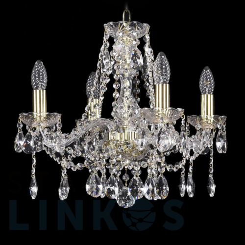 Купить Подвесная люстра Bohemia Ivele 1413/4/165 G за 25 881 руб. в Туле Купить с доставкой Подвесная люстра Bohemia Ivele 1413/4/165 G в Туле