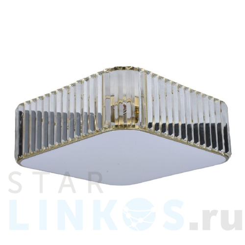 Купить Потолочная люстра Gerhort G21107/5GD+WT+CL за 15 000 руб. в Туле Купить с доставкой Потолочная люстра Gerhort G21107/5GD+WT+CL в Туле