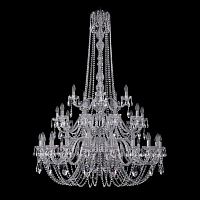 Купить Подвесная люстра Bohemia Ivele 1402/20+10+5/400/h-158/3d Ni в Туле