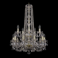 Купить Подвесная люстра Bohemia Ivele 1402/10+5/195/h-80/2d G в Туле
