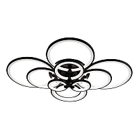 Купить Потолочная светодиодная люстра iLedex Ring A001/10 BK в Туле