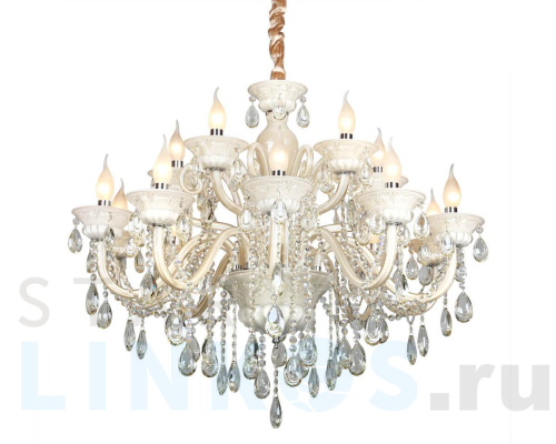 Купить Подвесная люстра Omnilux OML-30503-15 за 50 240 руб. в Туле Купить с доставкой Подвесная люстра Omnilux OML-30503-15 в Туле