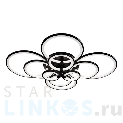 Купить Потолочная светодиодная люстра iLedex Ring A001/10 BK за 42 490 руб. в Туле Купить с доставкой Потолочная светодиодная люстра iLedex Ring A001/10 BK в Туле
