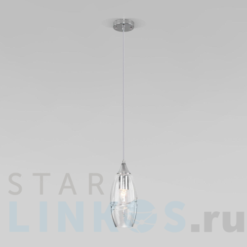 Купить Подвесной светильник Eurosvet Lotus 50222/1 прозрачный за 6 000 руб. в Туле Купить с доставкой Подвесной светильник Eurosvet Lotus 50222/1 прозрачный в Туле