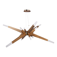 Купить Подвесная светодиодная люстра Loft IT Glowworm 10160 Dark wood в Туле
