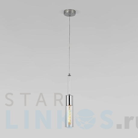 Купить Подвесной светильник Eurosvet Graf 50226/1 прозрачный за 4 140 руб. в Туле фото 2 Купить с доставкой Подвесной светильник Eurosvet Graf 50226/1 прозрачный в Туле фото 2