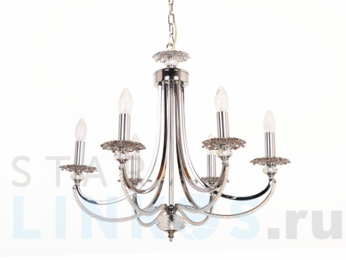 Купить Подвесная люстра Abrasax 3007/6 Chrome за 24 968 руб. в Туле Купить с доставкой Подвесная люстра Abrasax 3007/6 Chrome в Туле