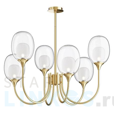 Купить Подвесная люстра Maytoni Aura MOD016PL-06BS за 47 590 руб. в Туле фото 2 Купить с доставкой Подвесная люстра Maytoni Aura MOD016PL-06BS в Туле фото 2