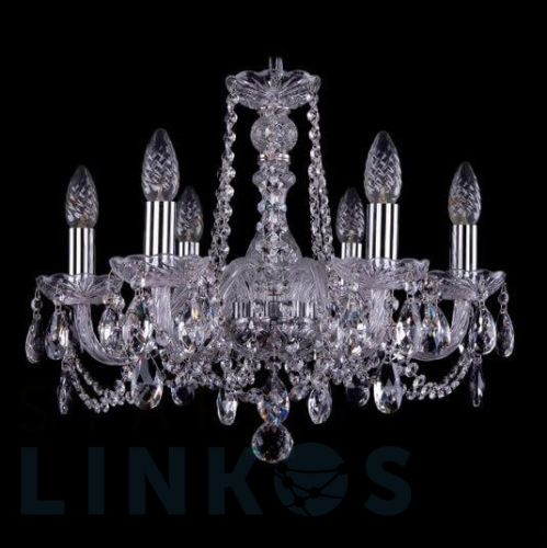 Купить Подвесная люстра Bohemia Ivele 1402/6/160 Ni за 26 267 руб. в Туле Купить с доставкой Подвесная люстра Bohemia Ivele 1402/6/160 Ni в Туле