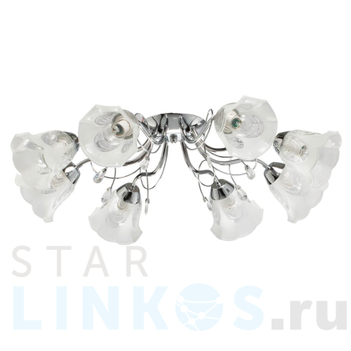 Купить Потолочная люстра De Markt City Моника 372015108 за 11 310 руб. в Туле Купить с доставкой Потолочная люстра De Markt City Моника 372015108 в Туле