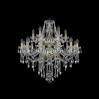 Купить Подвесная люстра Bohemia Ivele 1415/12+6/300/2d G в Туле