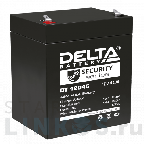 Купить с доставкой Аккумулятор Delta DT 12045 в Туле