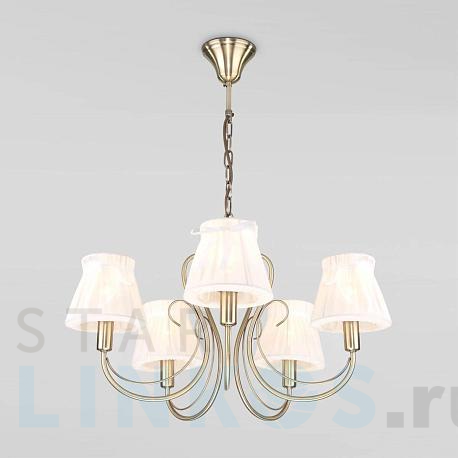 Купить Подвесная люстра Eurosvet 60061/5 античная бронза за 7 818 руб. в Туле фото 2 Купить с доставкой Подвесная люстра Eurosvet 60061/5 античная бронза в Туле фото 2