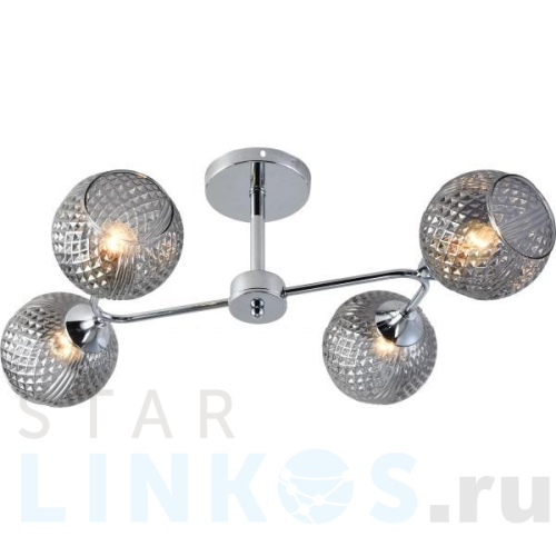 Купить Потолочная люстра Rivoli Haley 3137-304 Б0055383 за 4 988 руб. в Туле Купить с доставкой Потолочная люстра Rivoli Haley 3137-304 Б0055383 в Туле