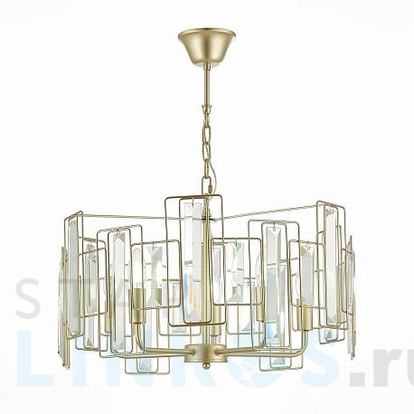 Купить Подвесная люстра Evoluce Giano SLE103403-05 за 20 270 руб. в Туле фото 2 Купить с доставкой Подвесная люстра Evoluce Giano SLE103403-05 в Туле фото 2