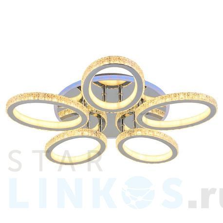 Купить Потолочная светодиодная люстра Profit Light 8033/5 CHR за 7 429 руб. в Туле фото 2 Купить с доставкой Потолочная светодиодная люстра Profit Light 8033/5 CHR в Туле фото 2