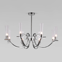 Купить Подвесная люстра Eurosvet Rosher 60141/8 хром в Туле