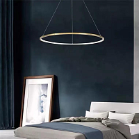 Купить Подвесной светодиодный светильник iLedex Axis 10112P/1-24W-3000K-D800 BR в Туле