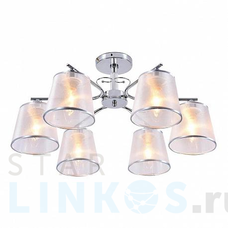 Купить Потолочная люстра Escada Leona 642/6PL за 6 290 руб. в Туле фото 2 Купить с доставкой Потолочная люстра Escada Leona 642/6PL в Туле фото 2