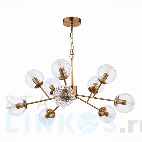 Купить Подвесная люстра Evoluce Andria SLE220803-10 за 18 950 руб. в Туле фото 2 Купить с доставкой Подвесная люстра Evoluce Andria SLE220803-10 в Туле фото 2