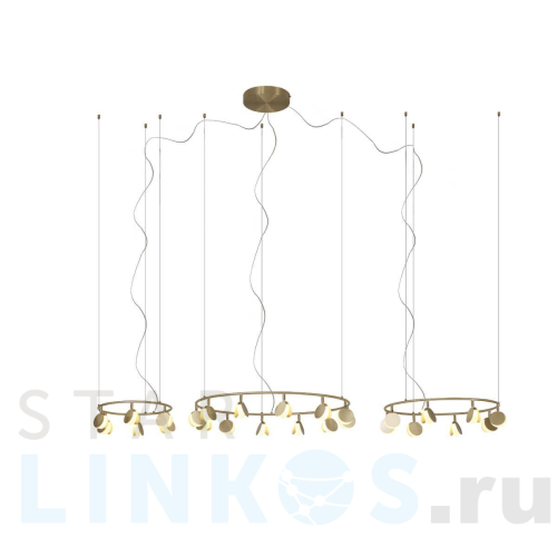Купить Подвесная светодиодная люстра Mantra Shell 7355 за 262 319 руб. в Туле Купить с доставкой Подвесная светодиодная люстра Mantra Shell 7355 в Туле