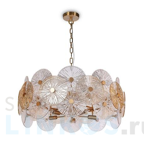 Купить Подвесная люстра Maytoni Aster MOD007PL-10G за 86 130 руб. в Туле фото 2 Купить с доставкой Подвесная люстра Maytoni Aster MOD007PL-10G в Туле фото 2