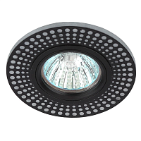 Купить Точечный светильник ЭРА с подсветкой DK LD41 WH/BK Б0037383 в Туле